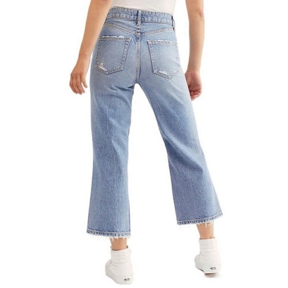 Free People Ranger Wide Leg Jeans Size 28 - Picture 4 of 8